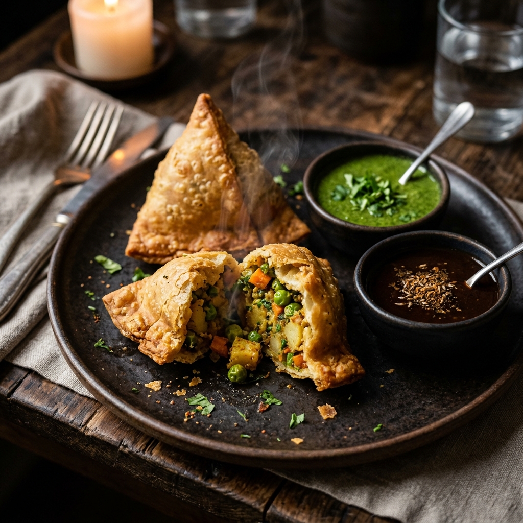 Samosa aux Légumes (2 pcs)